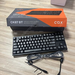 콕스 cox ck87bt 블랙 색상 게이트론 황축 팝니다 핫스왑 3만