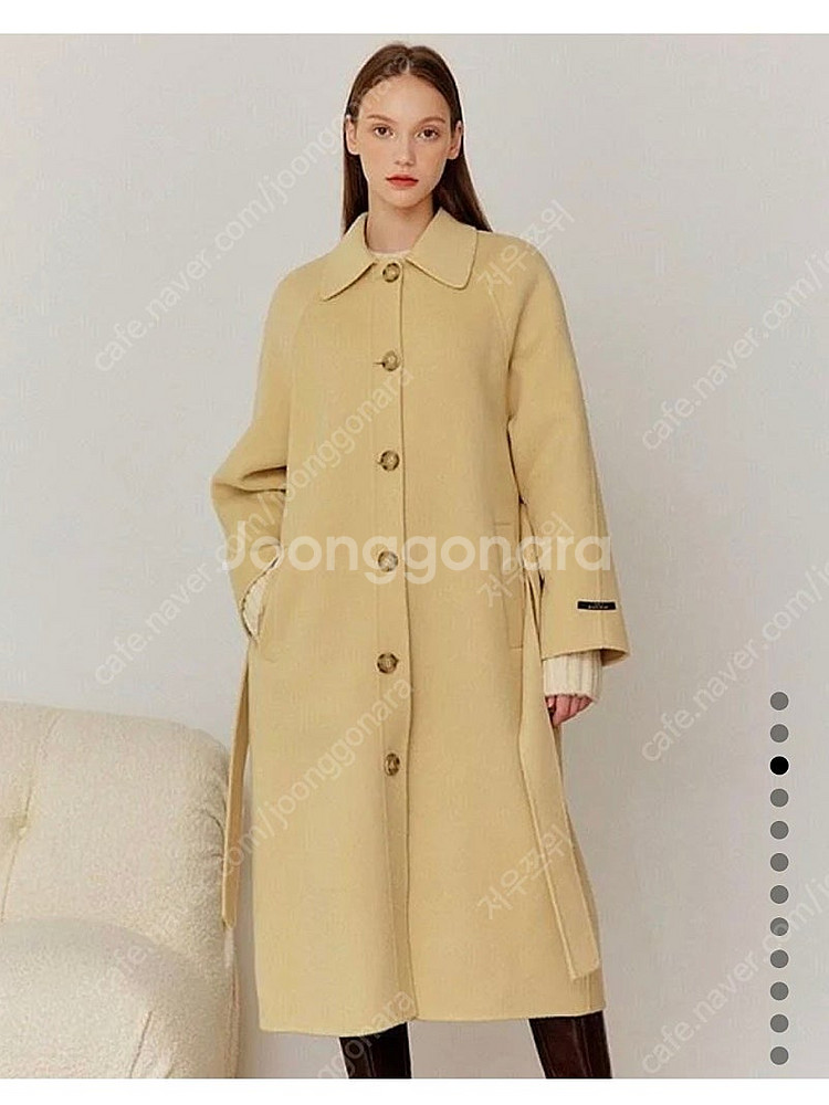 룩캐스트 핸드메이드 코트 새상품(네이버페이로만 거래)--2