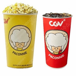 CGV 팝콘 + 음료 / 2000원에 팔아요