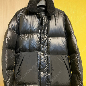 띠어리 theory Leon Coat in Shiny Nylon Puffer 패딩