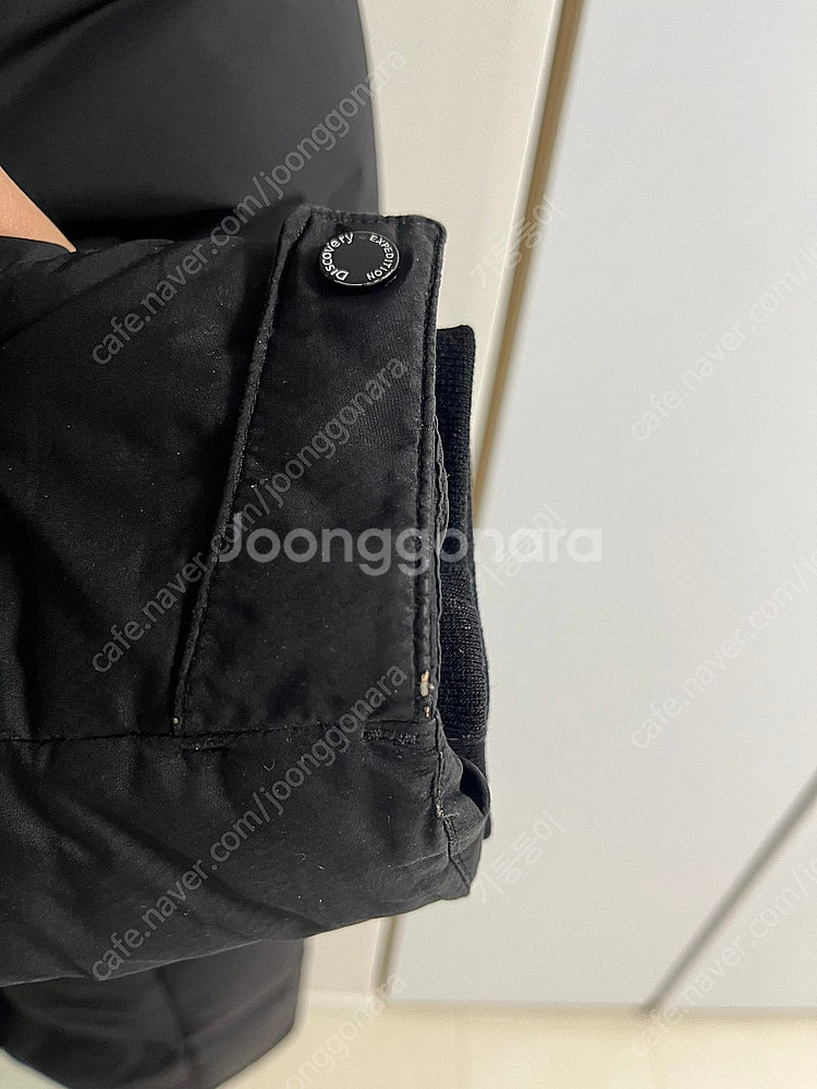 디스커버리 롱패딩 블랙컬러--4