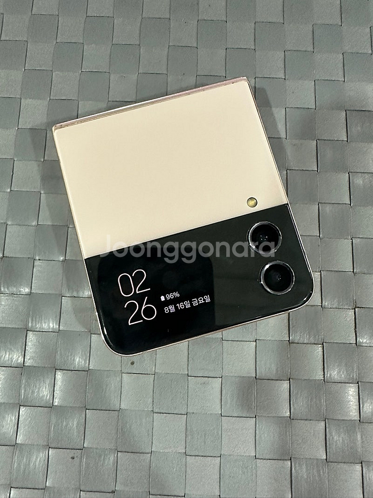 (SKT) 갤럭시Z플립4 256기가 골드 외관S급 22...--4