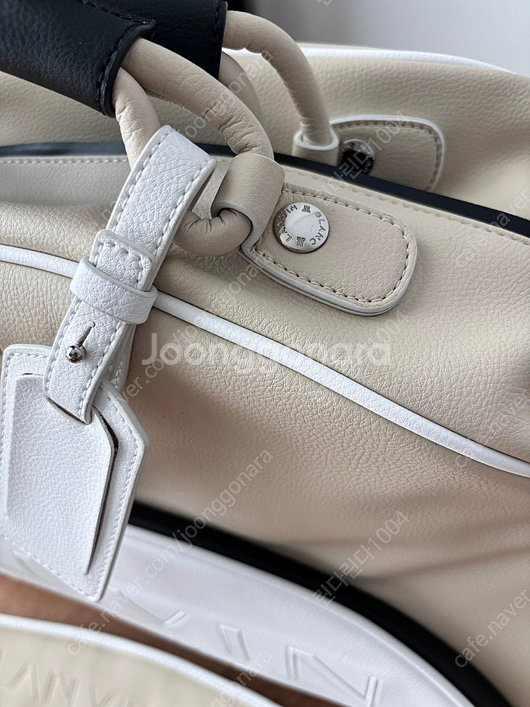 정품 랑방블랑 보스턴백--0