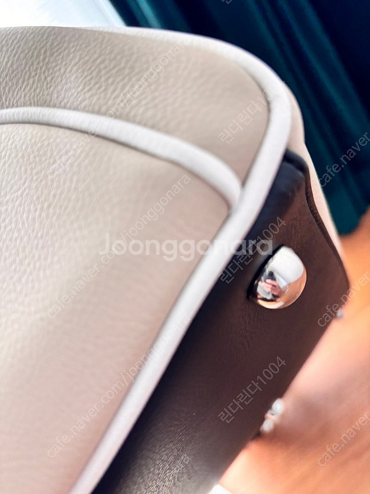 정품 랑방블랑 보스턴백--4