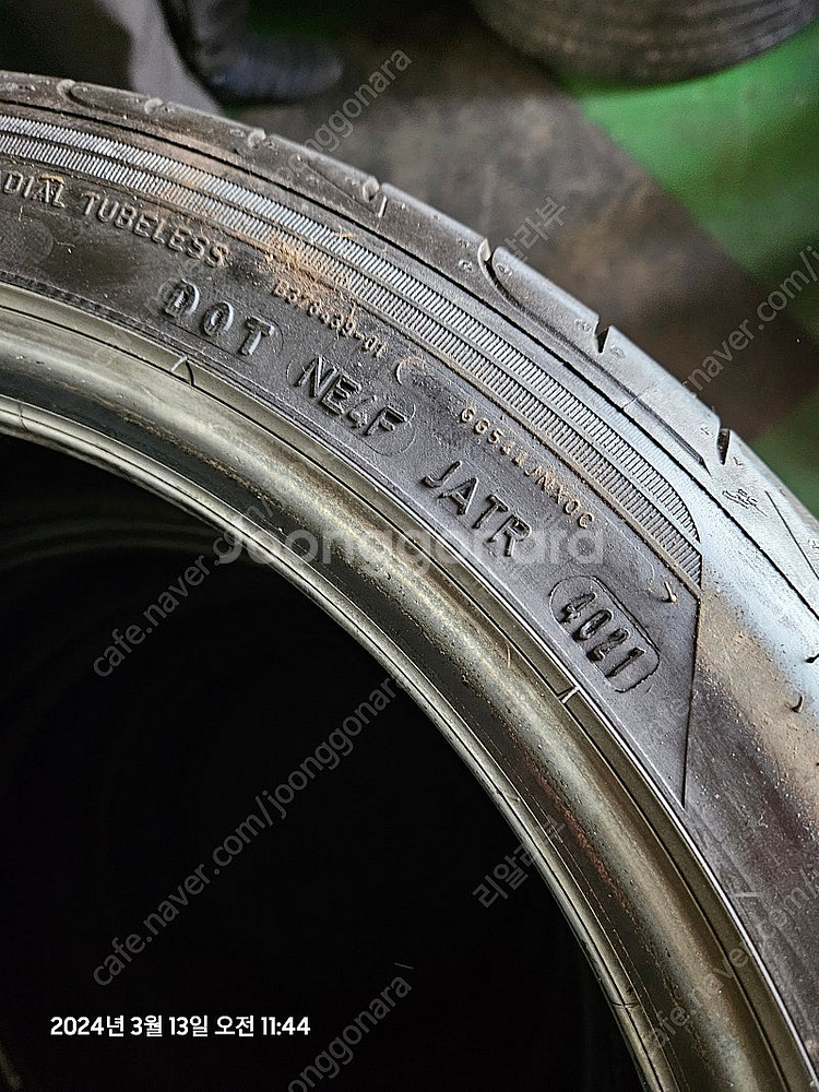 BMW 320i MSP 런플랫 타이어 세트 판매--2