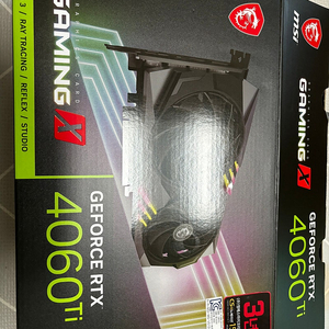 msi 4060ti 8gb 팝니다