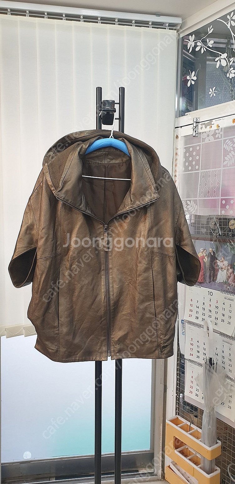 망또스타일루즈핏가죽--0