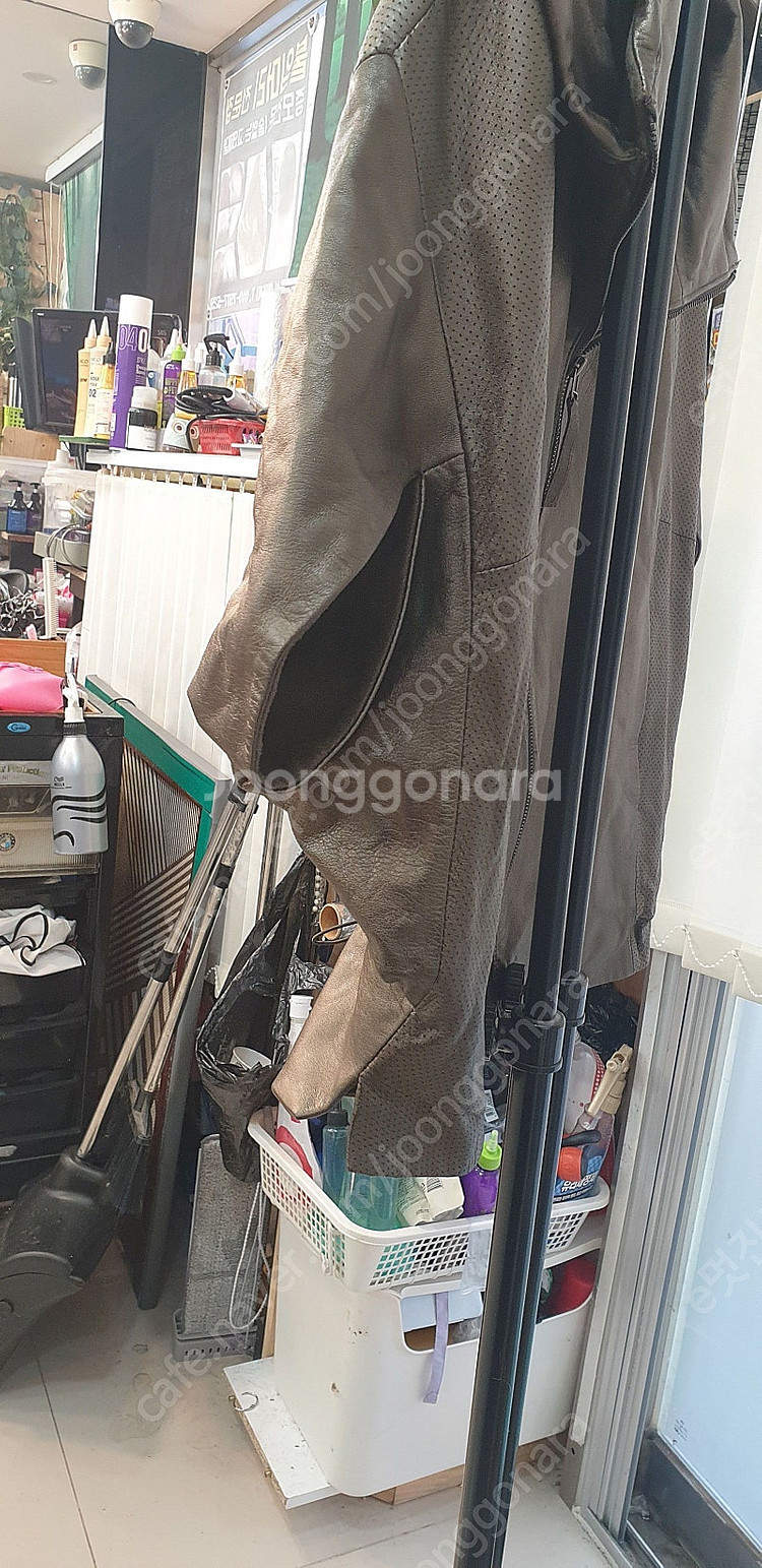 망또스타일루즈핏가죽--2