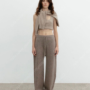 (새상품) lfm cozy knit pants toffee