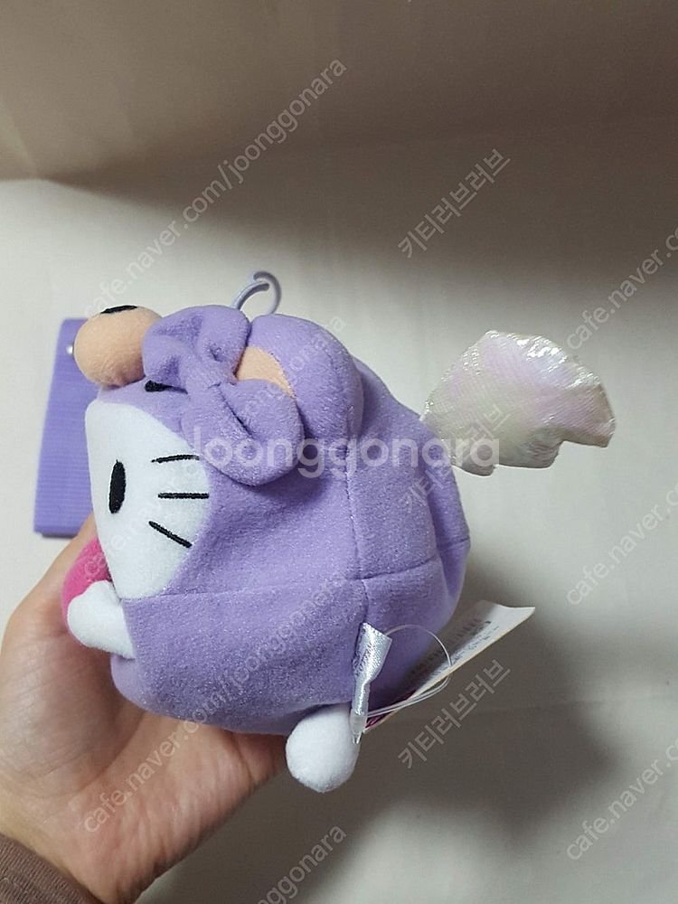 헬로키티 북해도 지역한정 고전 라벤더 키티 인형 가방 ...--2