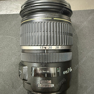 캐논 정품 EFS 17-55mm F2.8 IS USM 축복이 렌즈 25만원에 판매합니다 상태 양호 후드포함