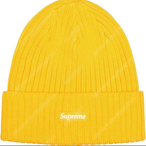 새상품 슈프림 오버다이드 비니 레몬 Supreme Overdyed Beanie SS23