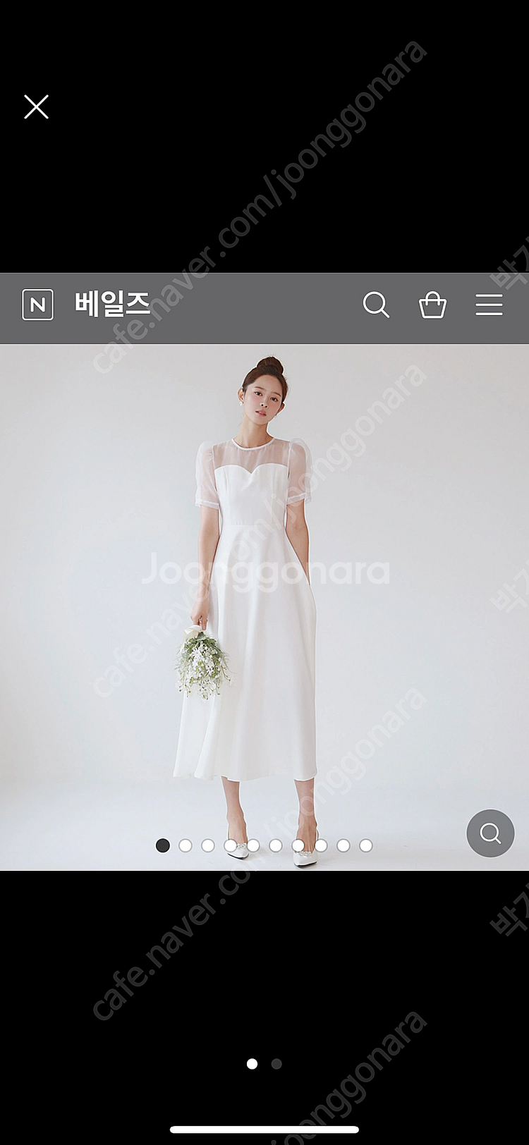브라이덜샤워 셀프웨딩 웨딩스냅 드레스--0