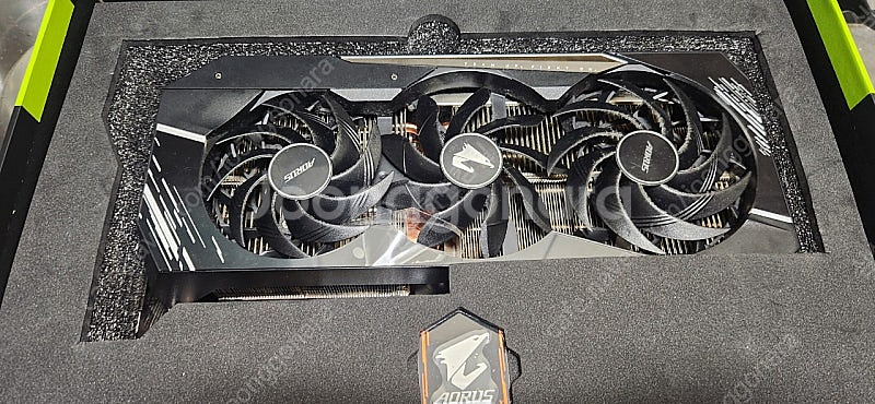 Rtx 3080ti 어로스 마스터 풀박 팝니다 as 있...--2
