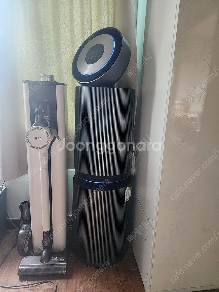 LG 공기청정기 퓨리케어 360도 34평형 펫모드팝니다...--0