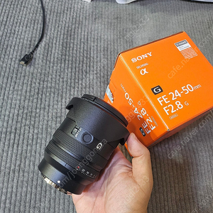 소니 2450g 2450 24-50mm 렌즈 신동급