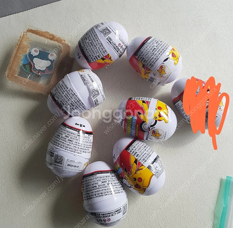 포켓몬 키링 서프라이즈 마이키링 열쇠고리 8개 새상품 ...--1