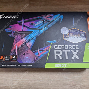 기가바이트 어로스 엘리트 RTX3060ti 팝니다.