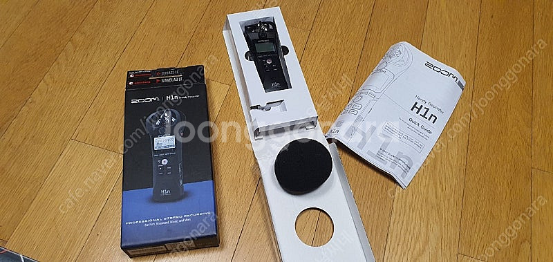zoom h1n녹음기팝니다.--1
