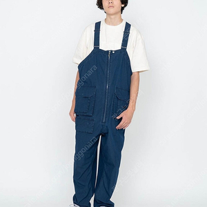 [36] 노스페이스 퍼플라벨 나나미카 오버롤 인디고 overalls nt5309n