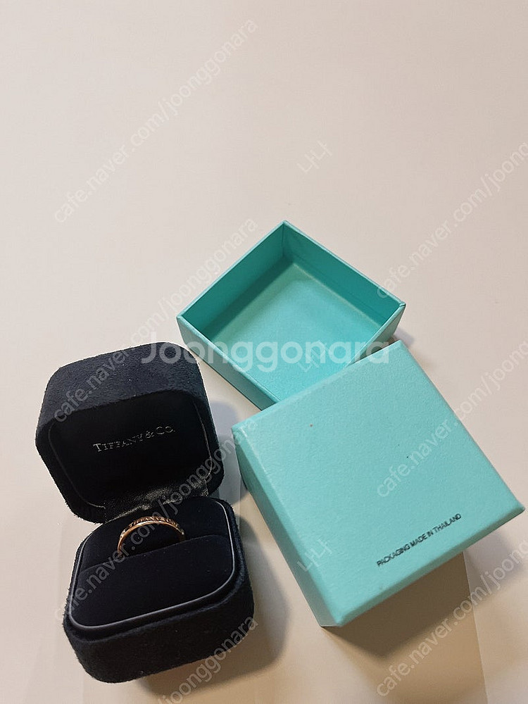 티파니앤코 웨딩밴드 다이아몬드 세팅, 너비 3mm--2