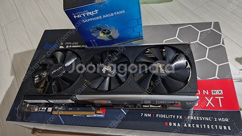 AMD 라데온 5700XT 그래픽카드--0