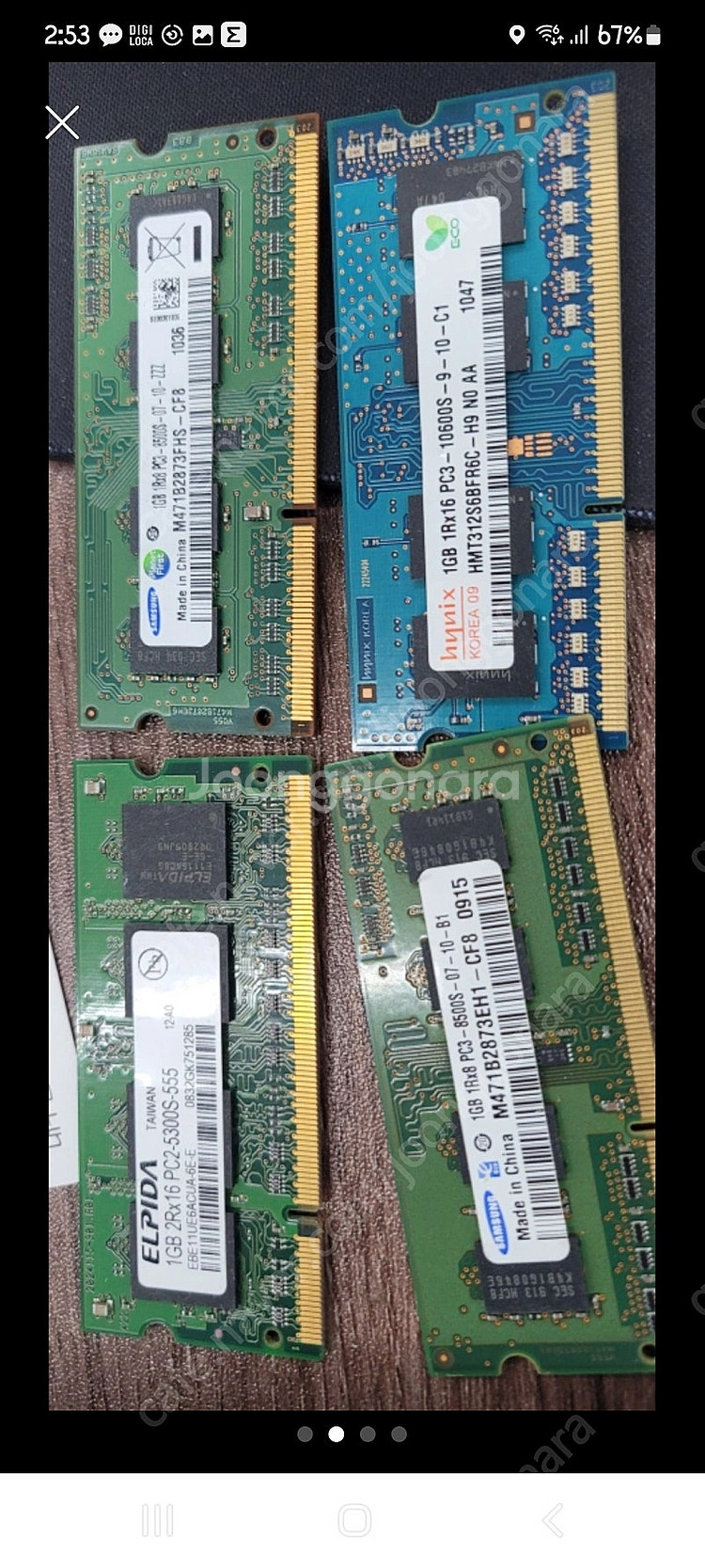 M2 SATA 128 ssd ..및 노트북 메모리 여러...--1