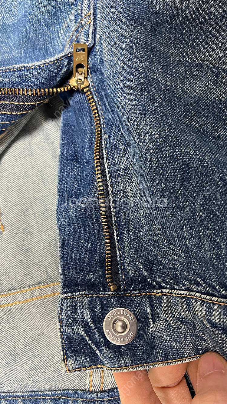 아워레가시 사보컷 데님 팬츠 34--3