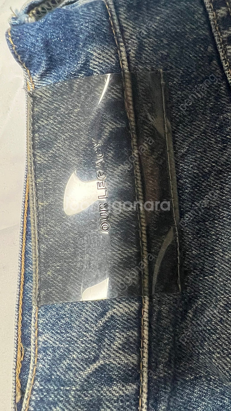 아워레가시 사보컷 데님 팬츠 34--6