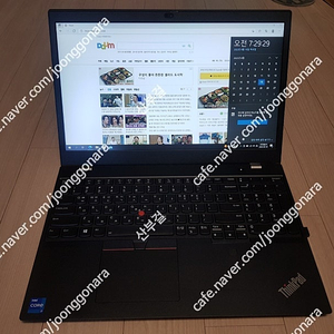 레노버 Thinkpad L15 Gen2 11세대 i7 Ram 16GB + SSD 512GB 거의 새제품 팝니다.