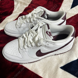 [295]Nike Dunk Low White Night Maroon/나이키 덩크 로우