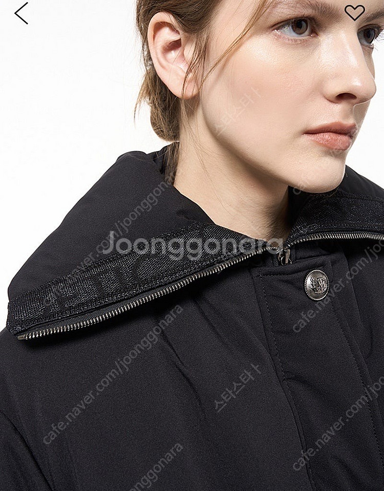 타임 와이드 카라 구스다운 패딩--1