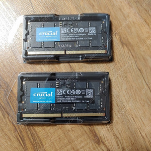 크루셜 DDR5 16gb x2 32gb램 5600 랩탑,노트북용 새상품