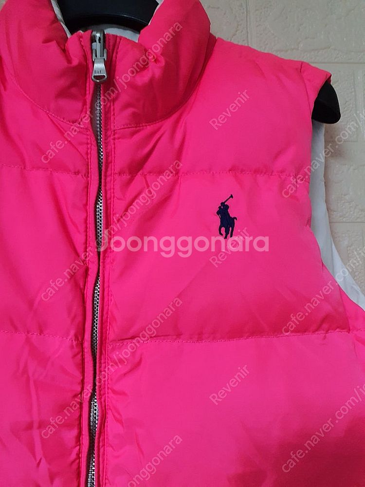 폴로 랄프로렌 리버시블 다운 패딩 조끼 XL(16)--4