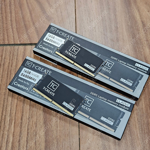 노트북용 램 DDR5 16기가(5600) 2개