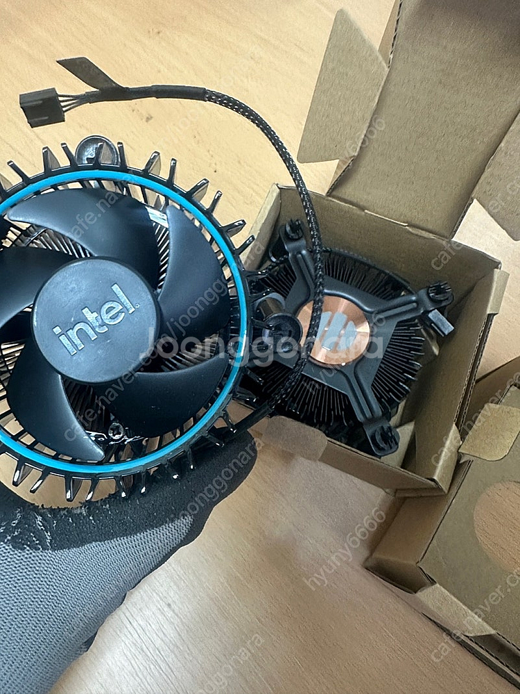 인텔 고급형 정품 쿨러 LGA 1700 소켓 공랭 쿨러...--0