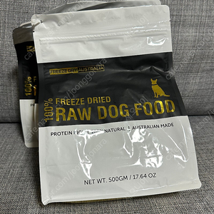 fda 동결건조 사료 500g 3봉지 일괄