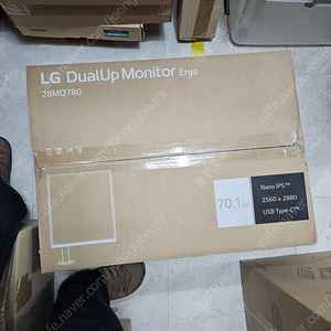 (미개봉) LG 듀얼업 28MQ780 모니터 팝니다.