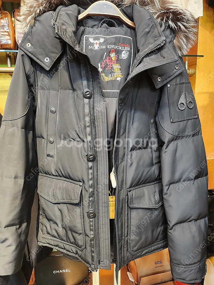 무스너클 공용 패딩 공용S(정품)--0