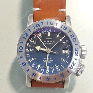 글라이신 에어맨18 GMT Glycine Airman Ref.3918.2 (21Jewels 스위스 ETA2893무브먼트)