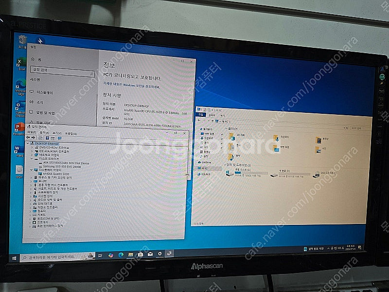 전문가용 델 T3600 워크스테이션 램 16GB 그래픽...--1