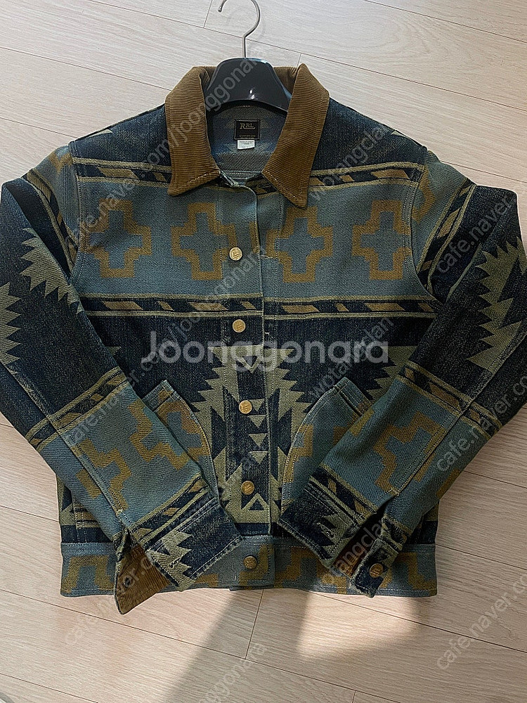 Rrl 자카드 트러커 데님자켓 23fw 레어템 리미티드...--0