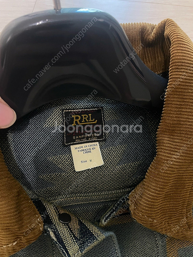 Rrl 자카드 트러커 데님자켓 23fw 레어템 리미티드...--1