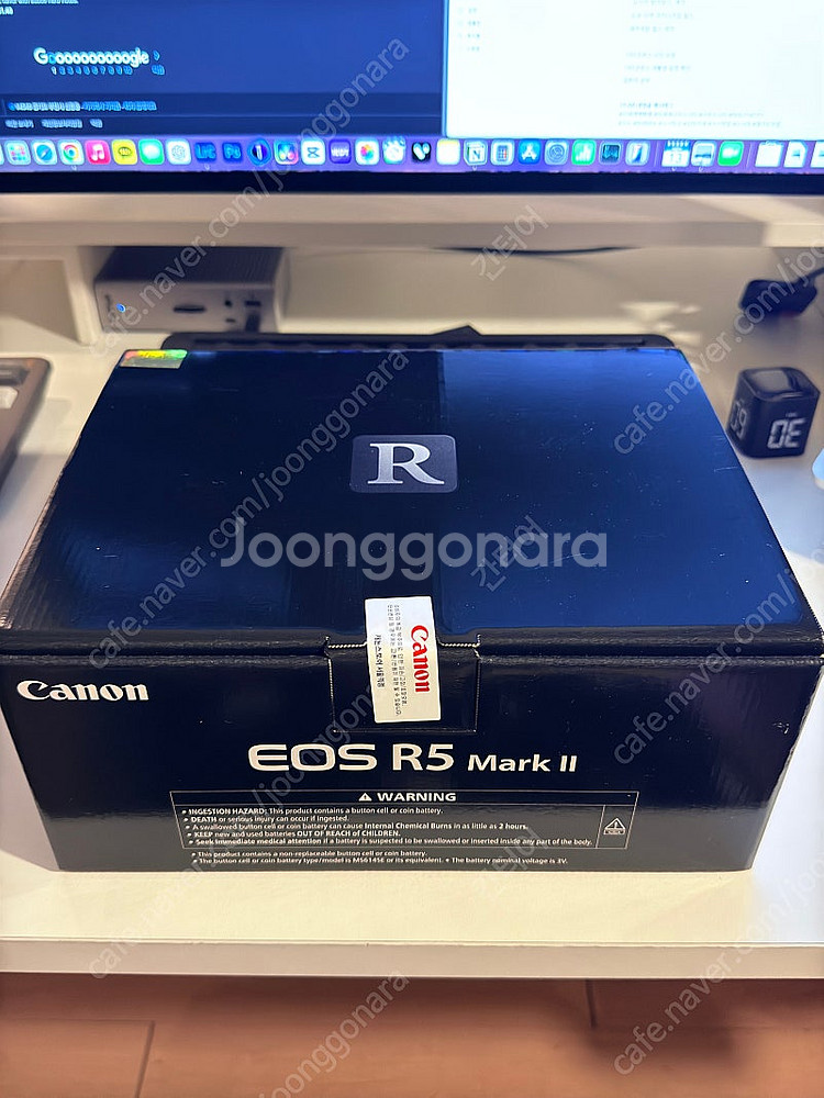 캐논 EOS R5 mark2 새제품 미개봉--1