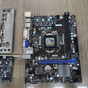 3세대 MSI H61M-P31(G3) 메인보드 판매합니다.