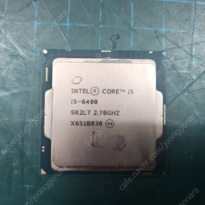 i5 6400 cpu 팝니다