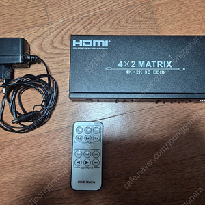 HDMI 4X2 셀렉터 분배기