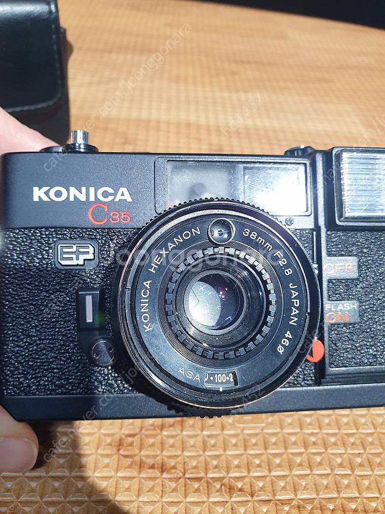 코니카 C35 EF 필름카메라--1