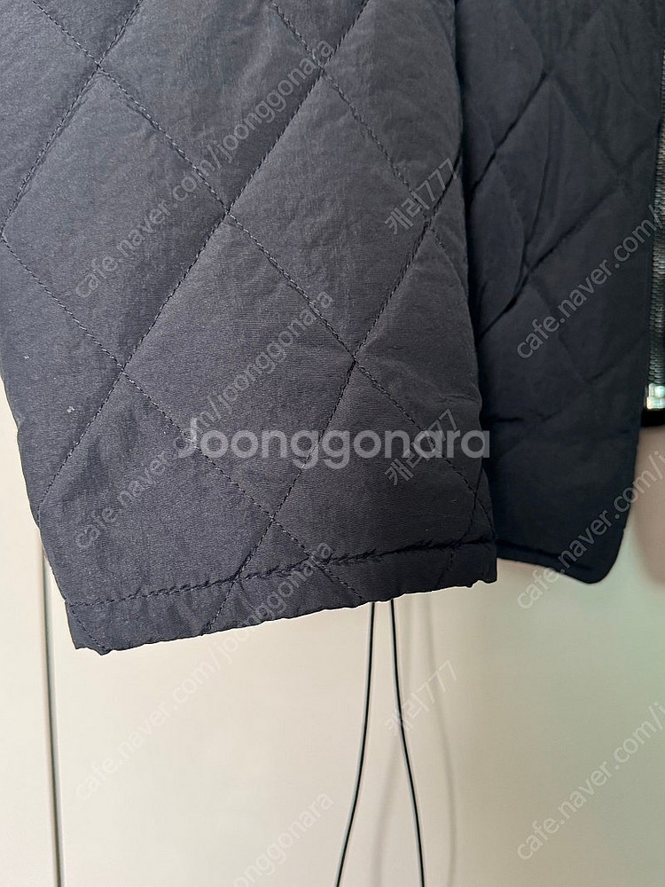 PVCS 퀼팅 숏점퍼 블랙 F--3