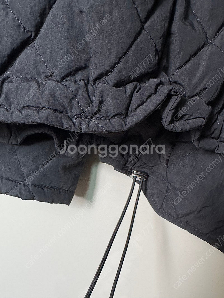 PVCS 퀼팅 숏점퍼 블랙 F--5